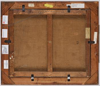 Carl Fredrik Hill, "Jordkällare med figur, Luc-sur-Mer".