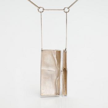 Björn Weckström, Halsband "Fågelmannen", sterlingsilver. Lapponia 1971.