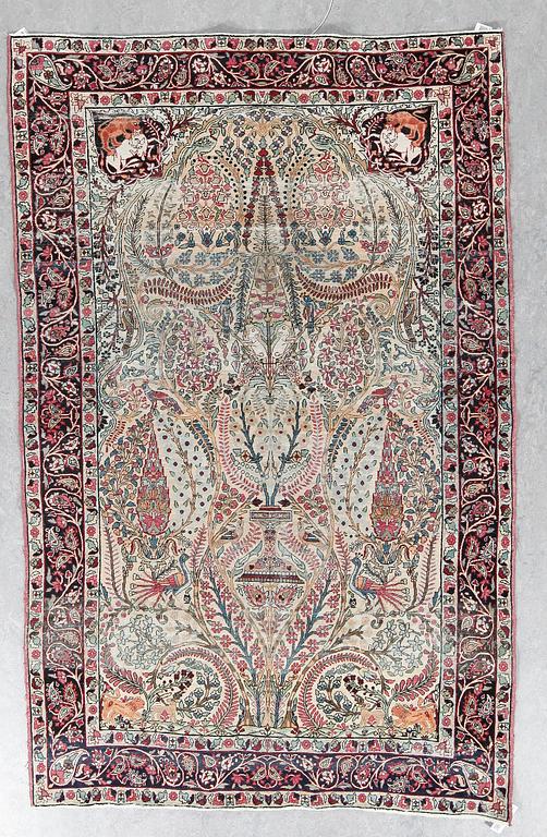 MATTA, semiantik, Kirman figural. ca 222x140 cm.