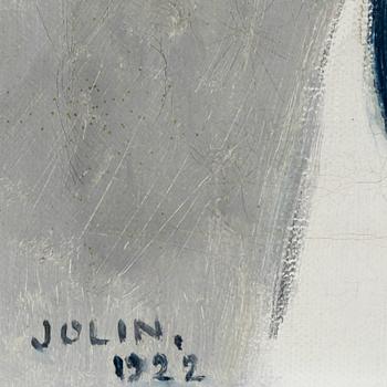 EINAR JOLIN, olja på duk. Sign o dat 1922.