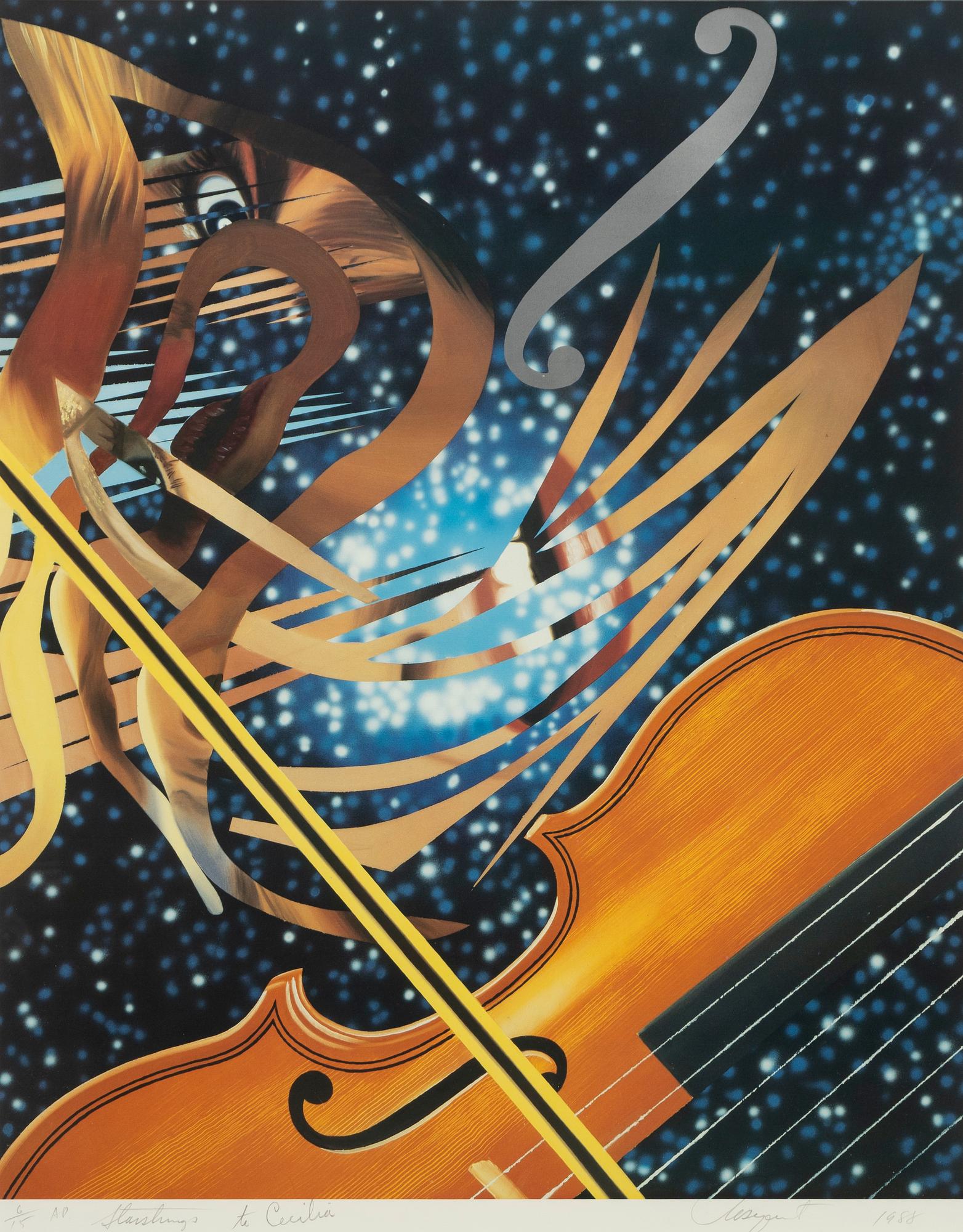 James Rosenquist, ”Starstrings".