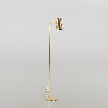 HANS AGNE JAKOBSSON, golvlampa, mässing, Markaryd, 1970/80-tal.