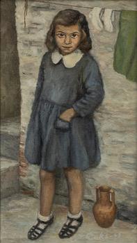 Oscar Luks Lundefjord, Standing girl.