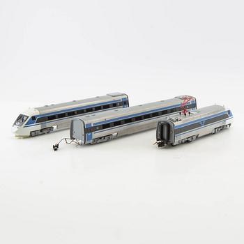 Ellok SJ Litt X2 skala 1/87 loknummer 2001  3 dlr i ask.