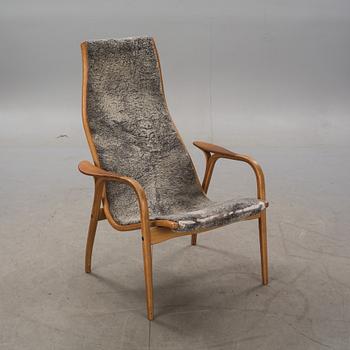 FÅTÖLJ med FOTPALL, "Lamino", Yngve Ekström.