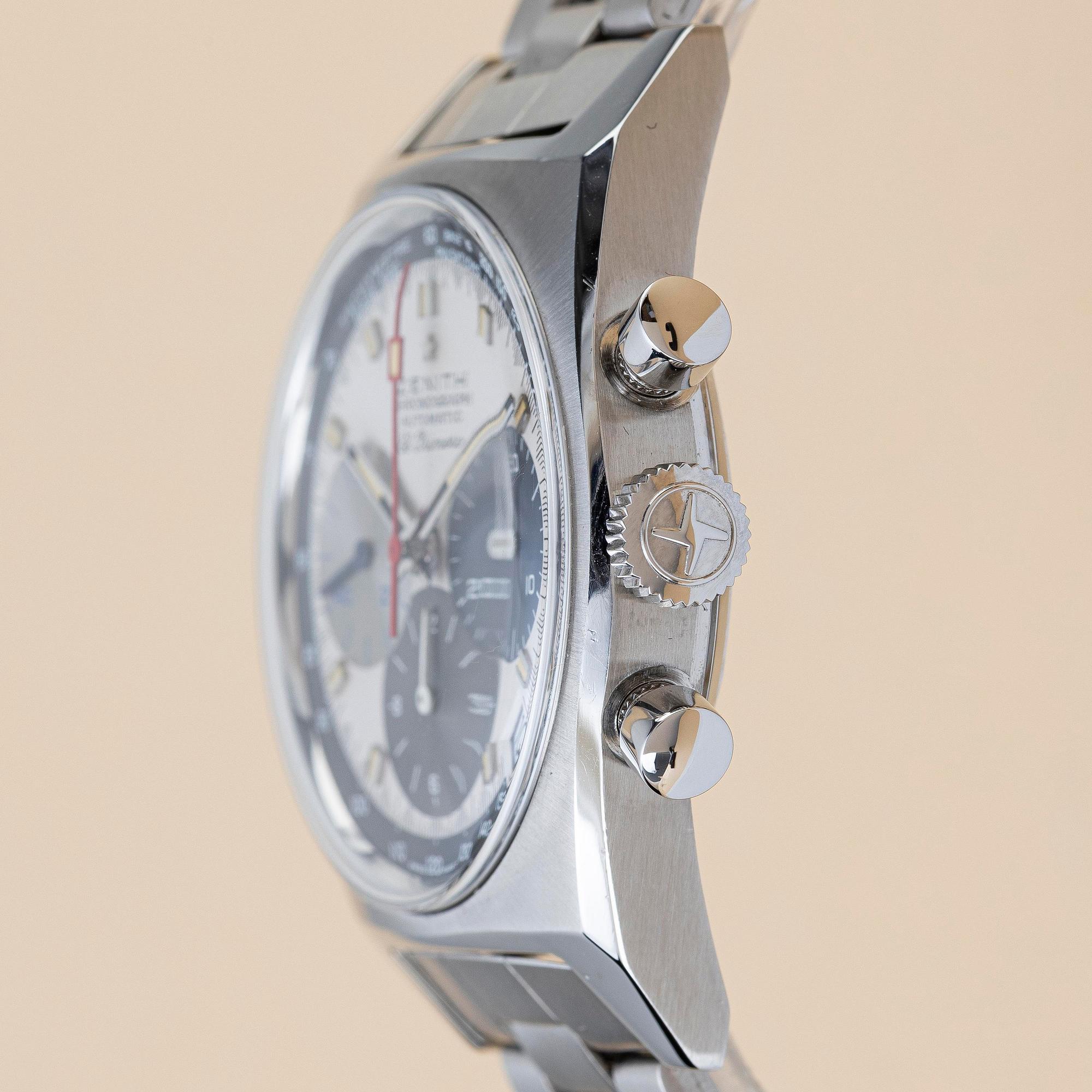 Zenith, El Primero, "Gay Frères Ladder Bracelet", ca 1971.