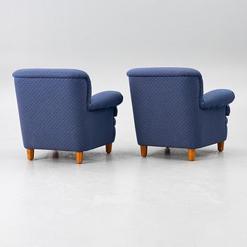 Josef Frank, A pair of armchairs model 568, Svenskt Tenn, 2011.