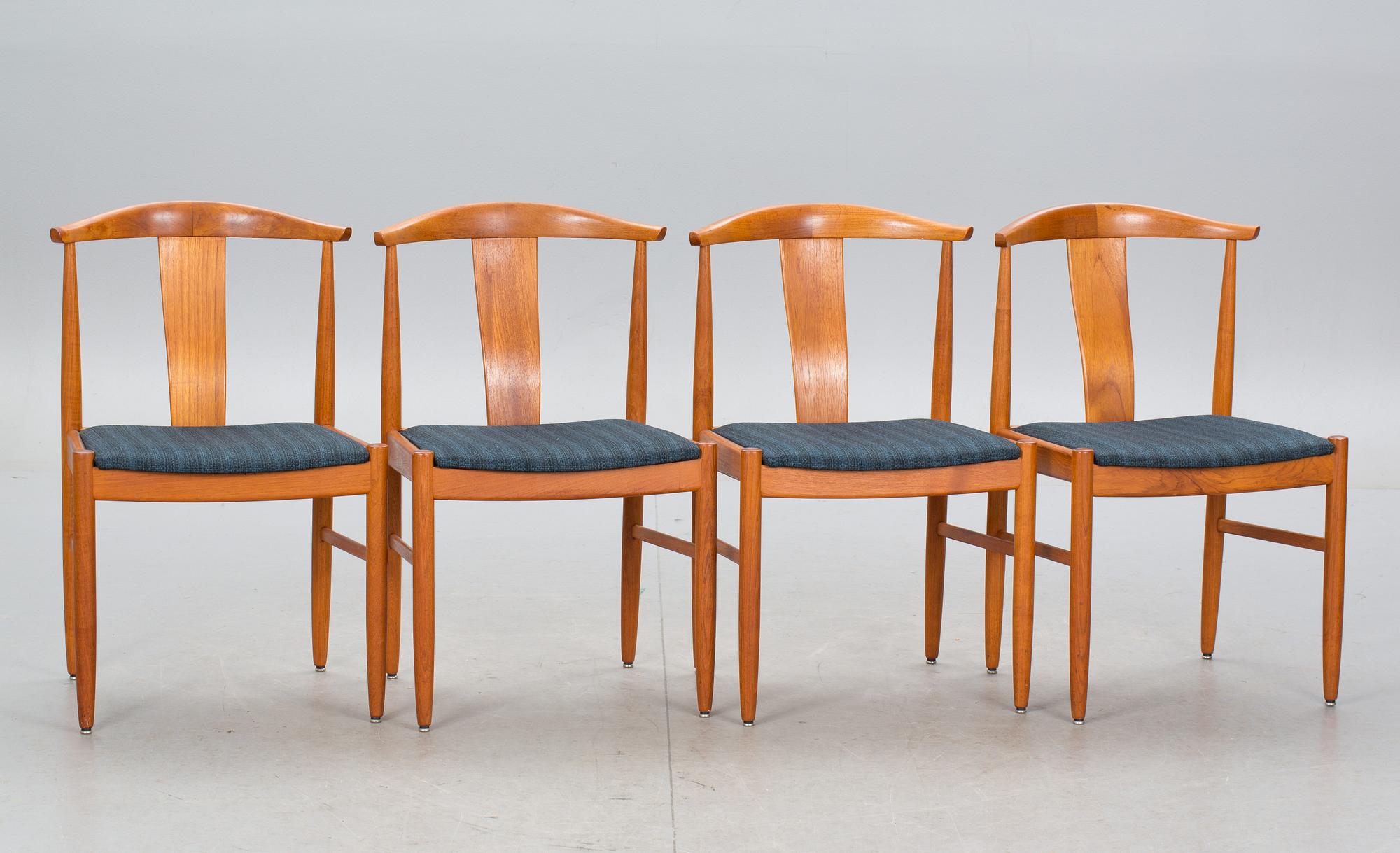 MATSALSMÖBLEMANG, 4 delar, 1950/60-tal.