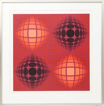 Victor Vasarely, Geometric composition.