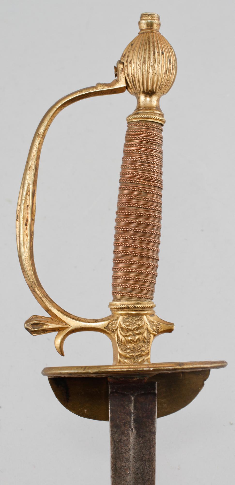 VÄRJA, för infanteriofficer, omkring 1815.