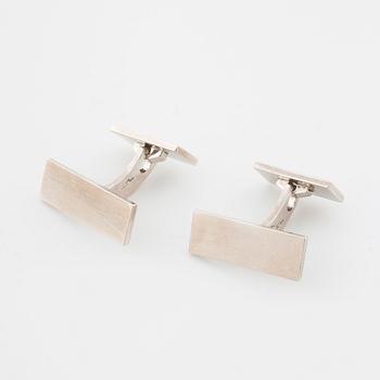 WIWEN NILSSON, Lund, 1946, a pair of cufflinks.