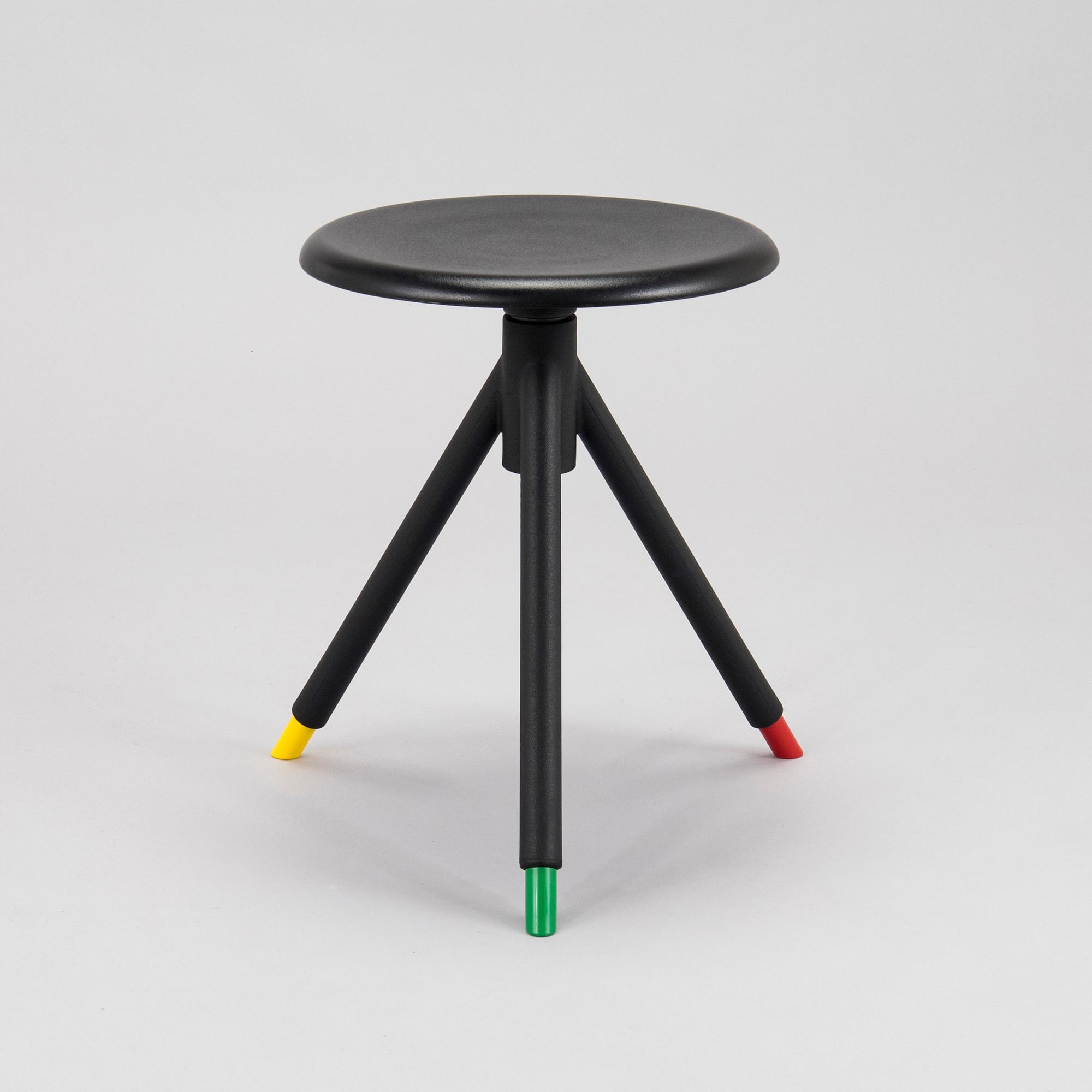 Raul Barbieri, A '2200 Fritz' stool for Rexite, Italy late 20th century.