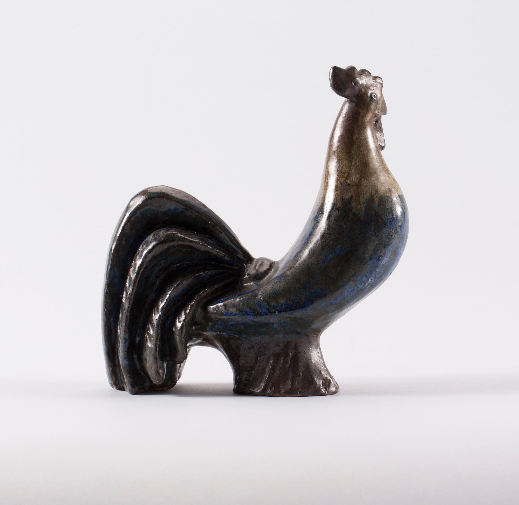 ÅKE HOLM, skulptur, stengods, signerad.