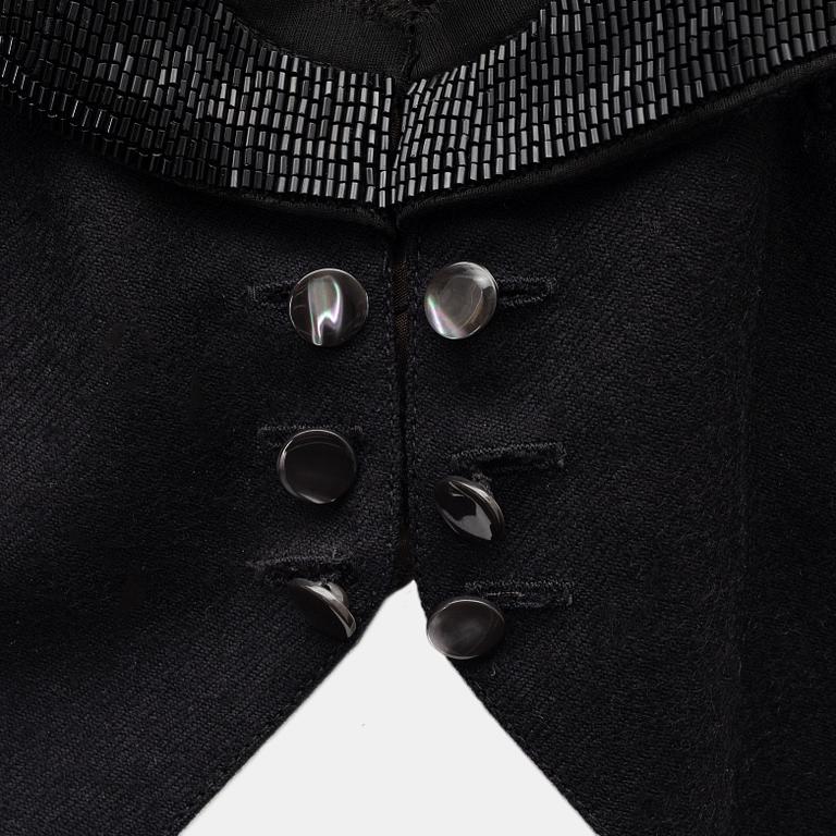 Chloé, a wool and silk vest, size 36.