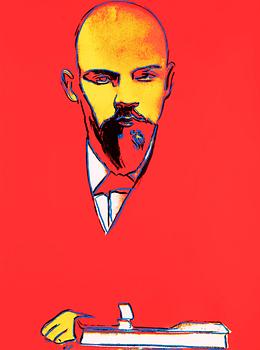 263. Andy Warhol, "Red Lenin".
