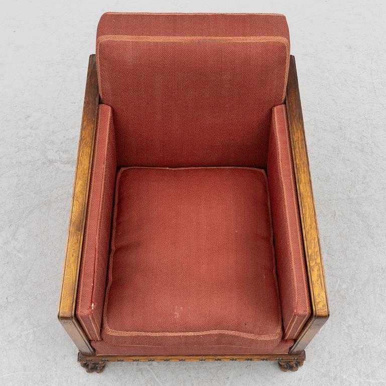 Armchairs, a pair, Swedish Grace, 1920s/30s.