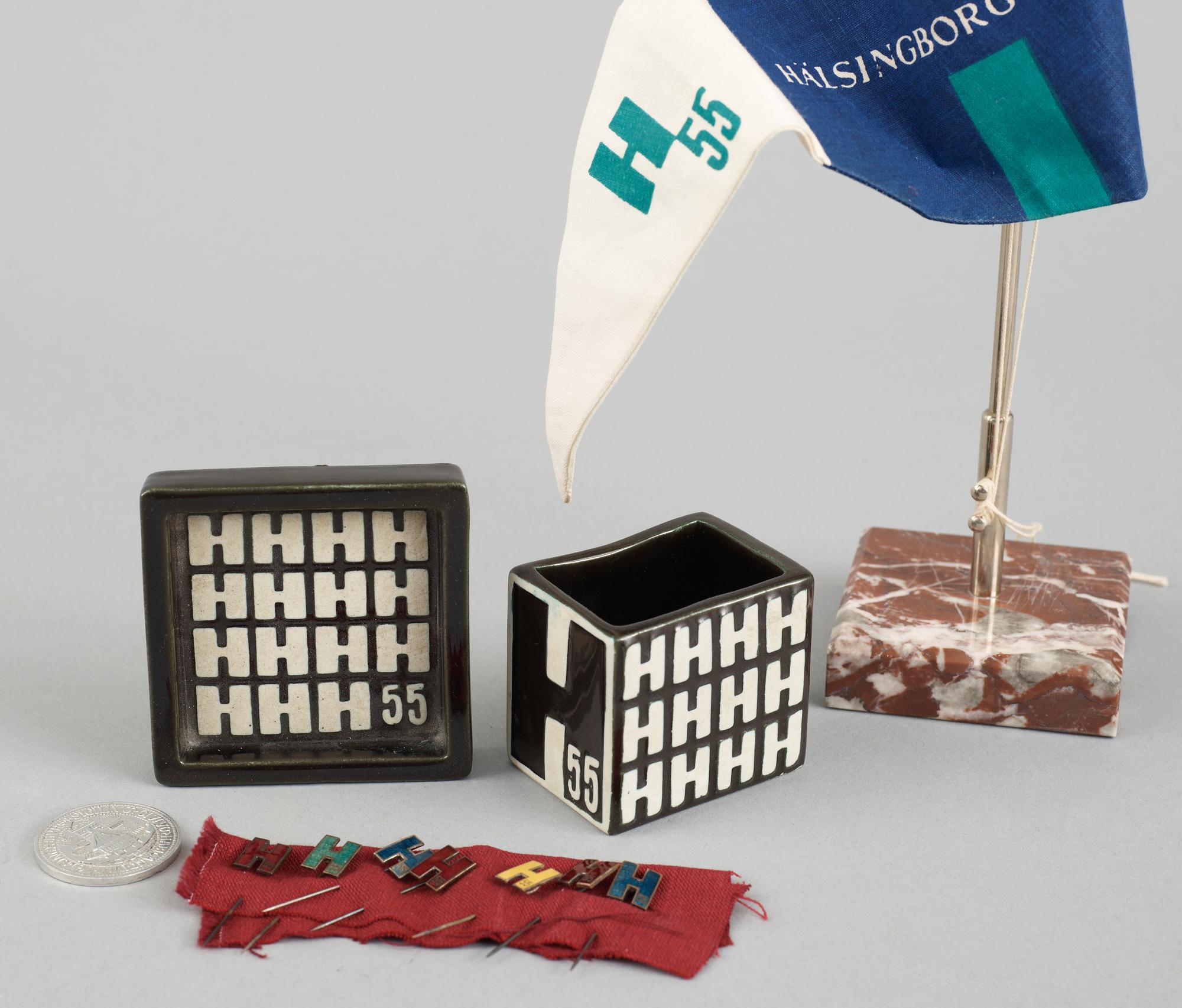 SOUVENIRER, 10 delar, Helsingborgsutställningen H55, 1955.
