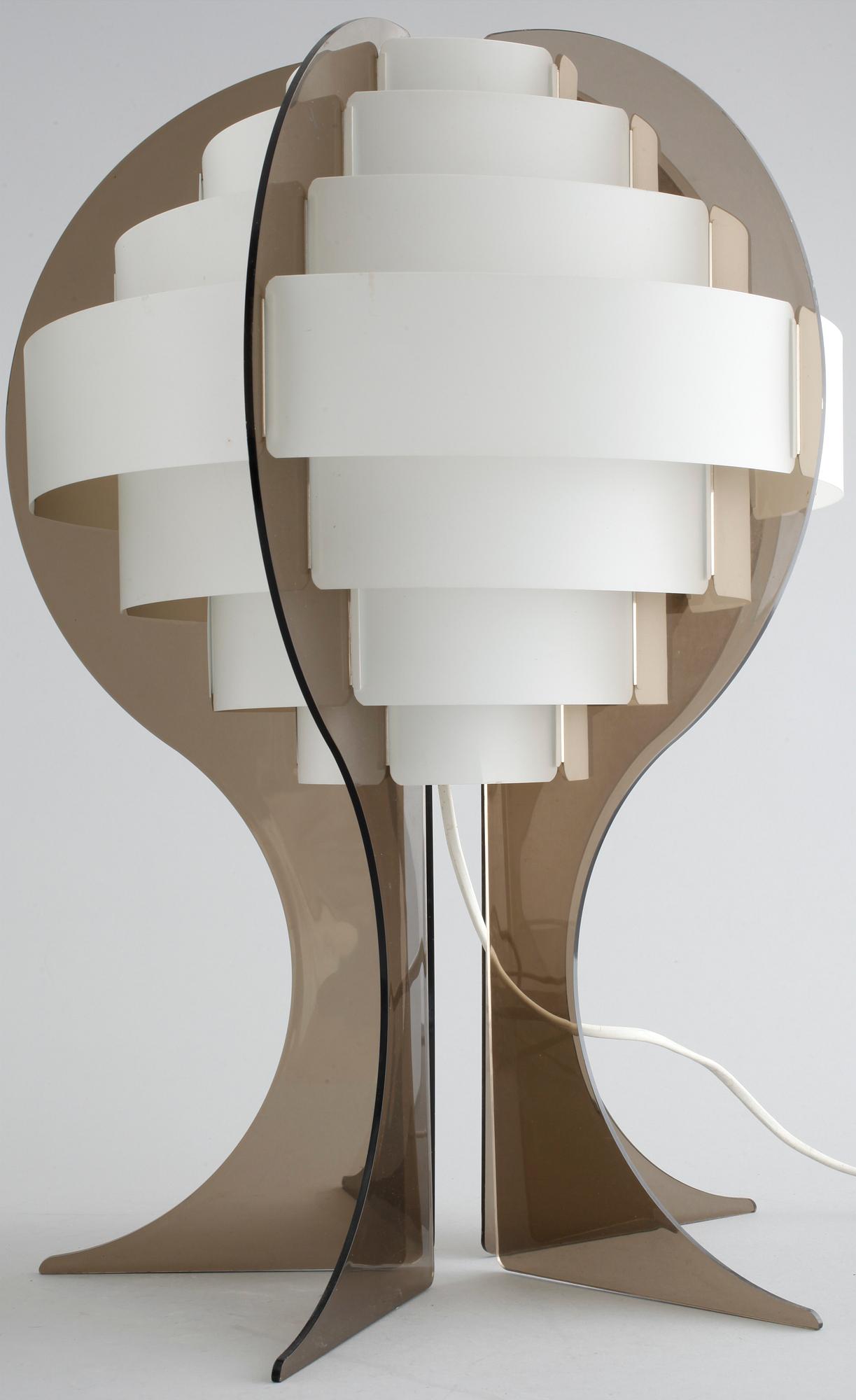 A pair of table lamps by Flemming Brylle and Preben Jacobsen, second half of the 20th century.