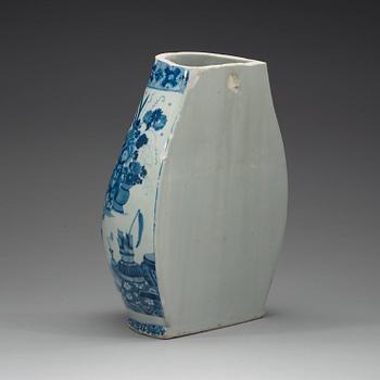 A blue and white wall fountain, Qing dynasty, Kangxi (1662-1722).