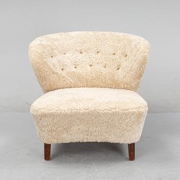 Gösta Johnsson, a Swedish Modern easy chair, mid 20th Century.