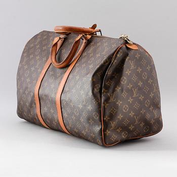 VÄSKA, Louis Vuitton, "Keepall 50", weekendbag.
