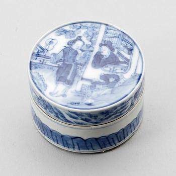 DOSA med LOCK, porslin, Kina 1800-tal.