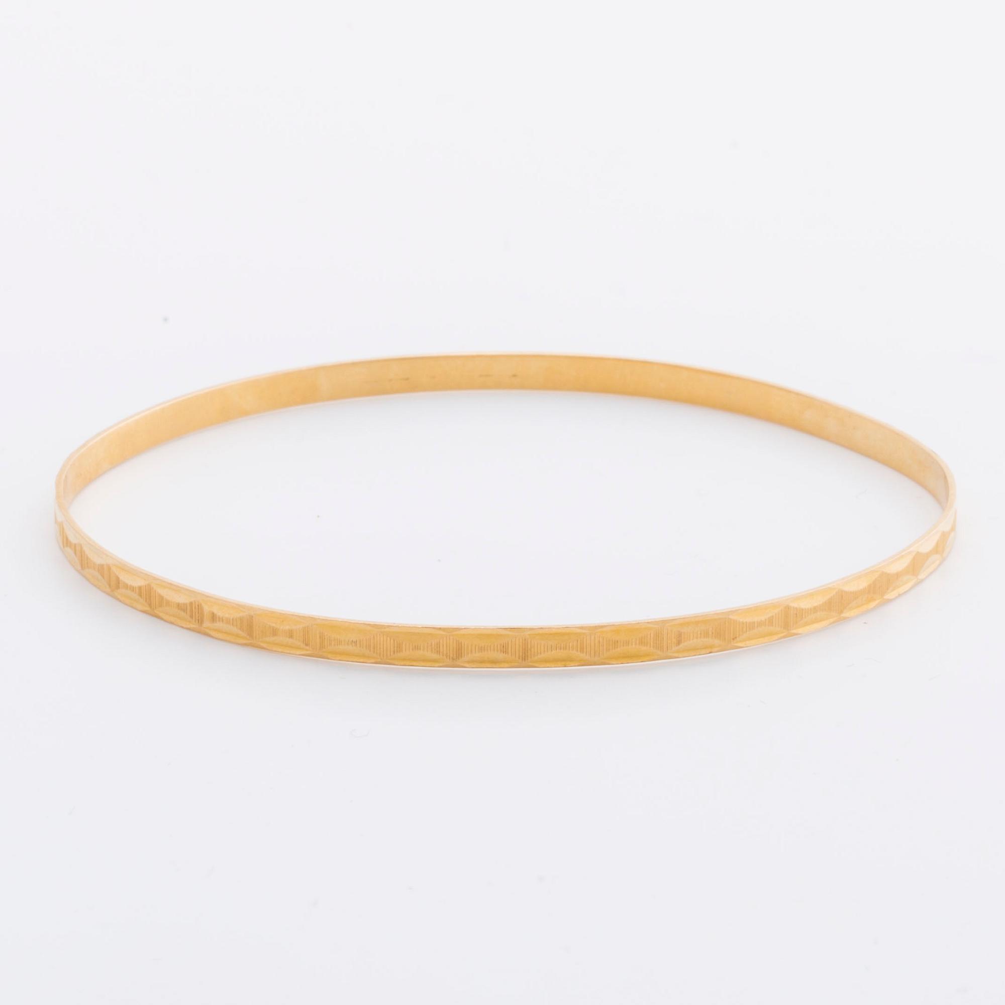 BANGLE 18K gold 8,4 g.