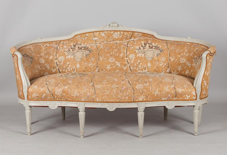 SOFFA, gustaviansk stil, 1900-talets mitt.