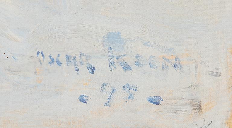 Oscar Keen, oil on canvas, signed Keen and dated -95.