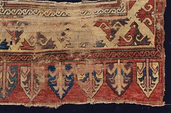 A mid 19th century Cappadocia fragment, c.120 x 93 cm.