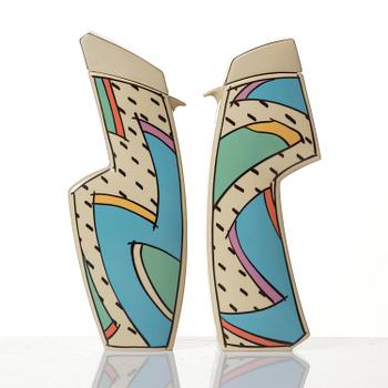 Dorothy Hafner, a 47-piece "Flash" ceramic dinner service, Rosenthal, Germany, post 1984.