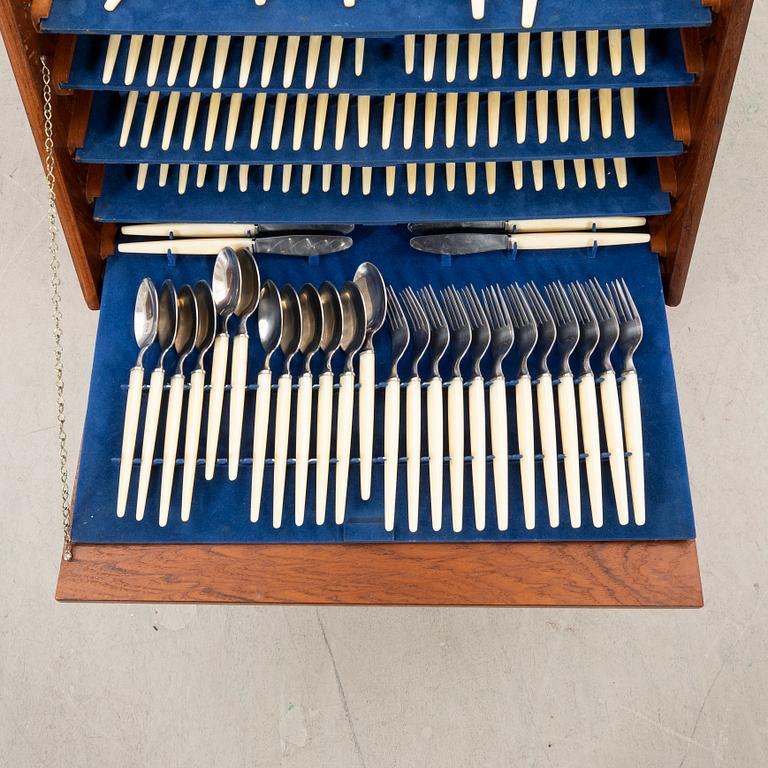 Cutlery approx. 120 pcs "Venus" Asni Denmark mid-20th century with case.