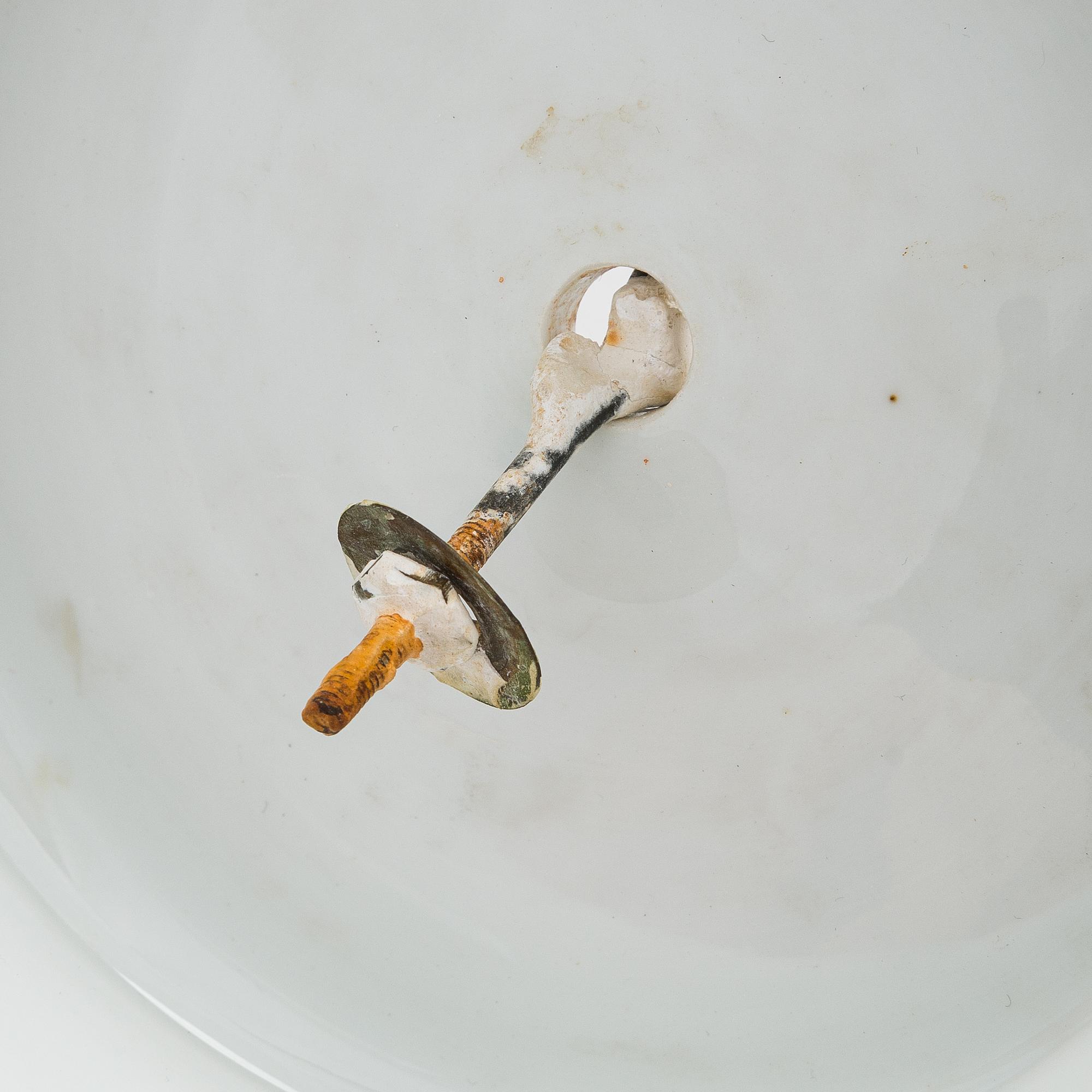 A Meissen Cupid porcelaine figure, 20th century.