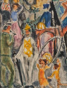 Nils von Dardel, "Turisten på Teneriffa".