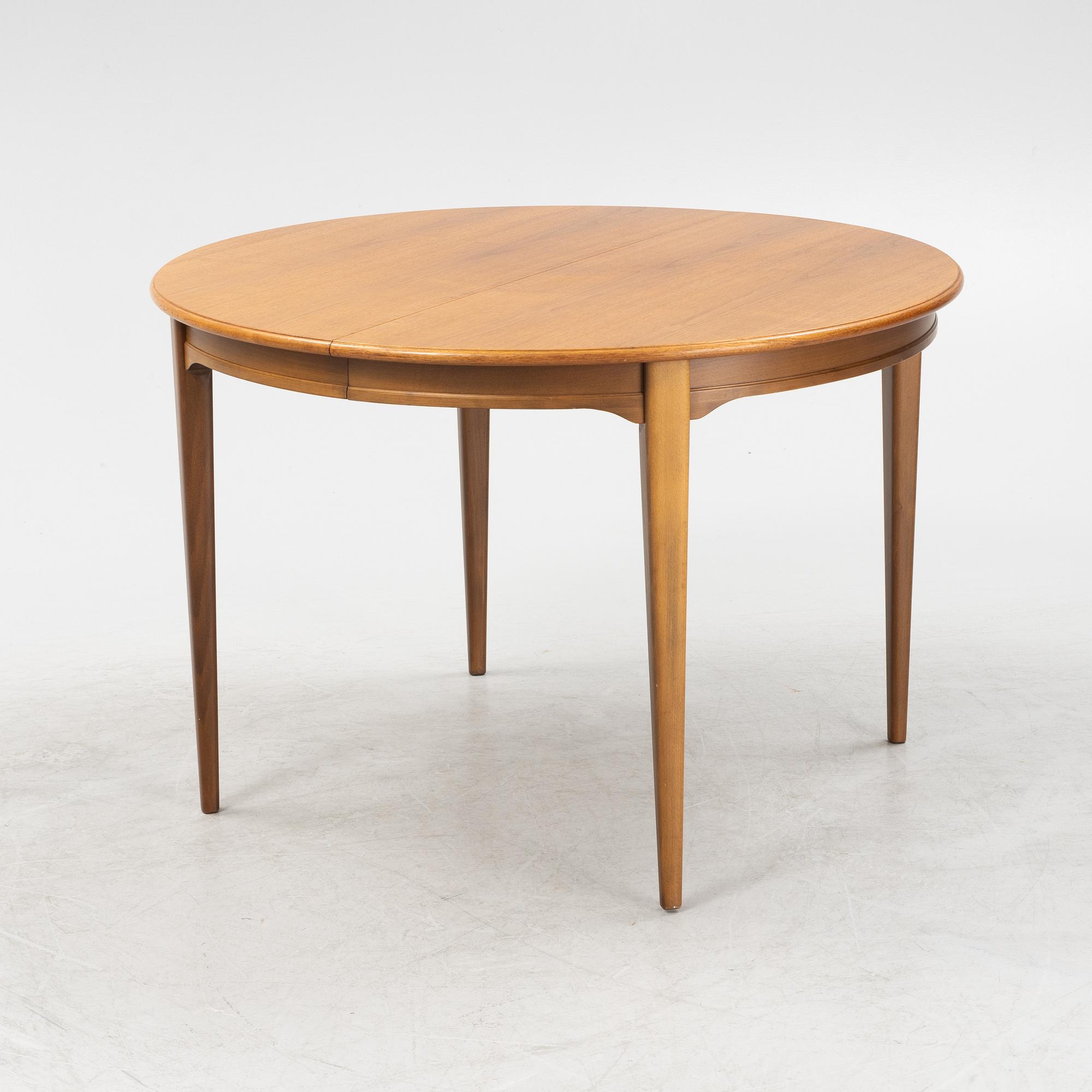 Svante Skogh, a teak-veneered 'Vindö' dining table from Balders Snickeri, 1960's.
