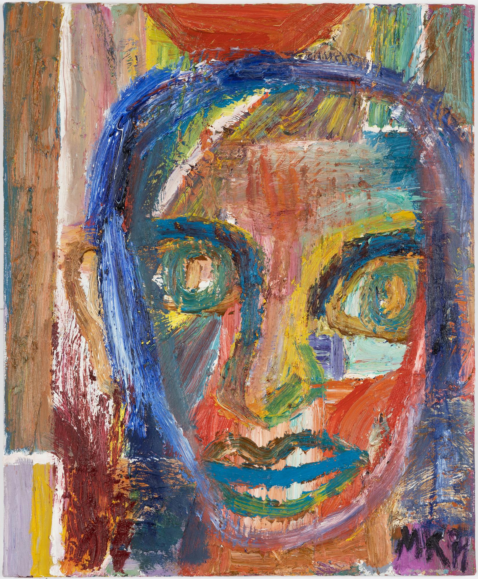 Mauritz Karström, "Porträtt av Iggy Pop".