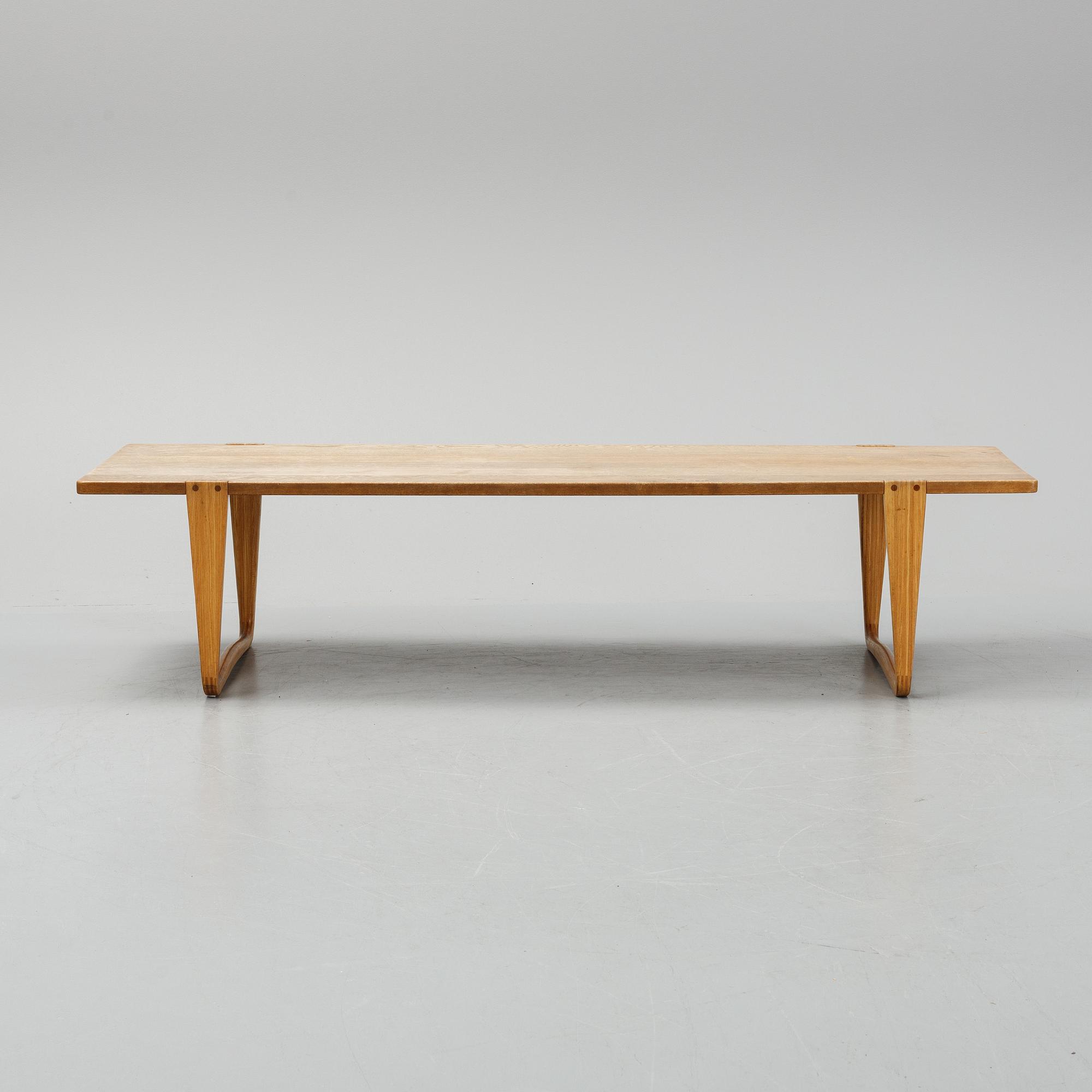 Michael Bloch, A coffee table, Nordisk Træ-lamel, Slagelse, Danmark, designed in 1957.