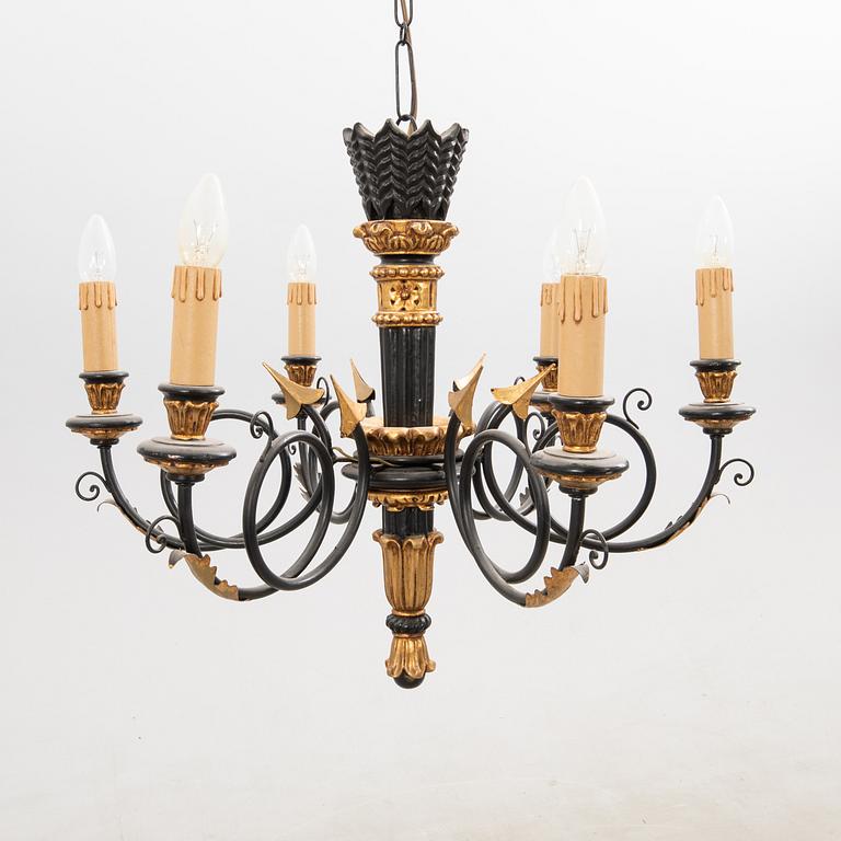 Chandelier, Empire style, 20th century.