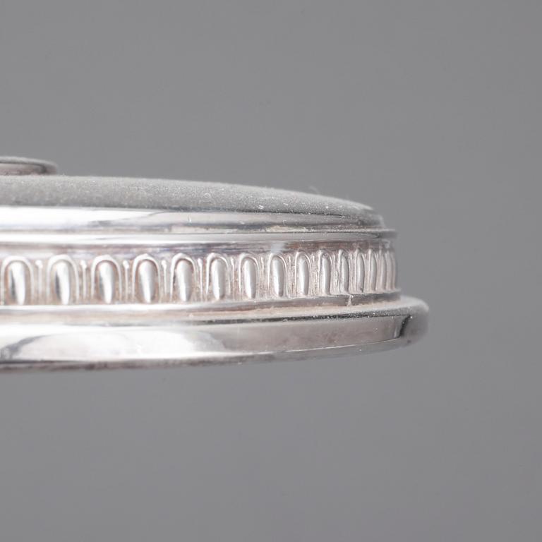 LJUSSTAKAR, ett par, silver, GAB, Stockholm, 1951, vikt ca 615 g.