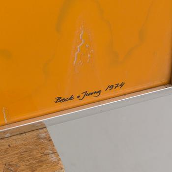BECK & JUNG, screen print, 1974, numrerad 1/20.