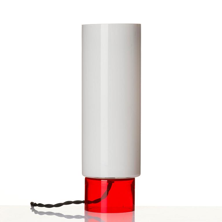 Uno Westerberg, a rare table lamp model W 1030, Arvid Böhlmarks Lampfabrik, Stockholm, 1950s.