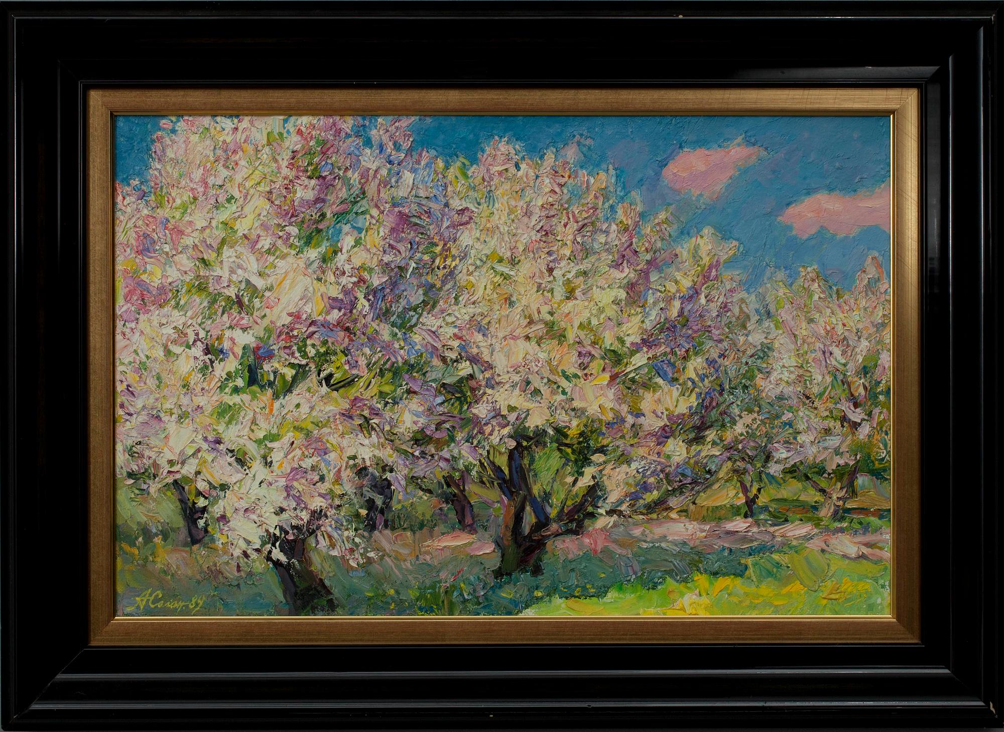 OKÄND KONSTNÄR, olja på duk, sign. Solonitsin och dat. -89.