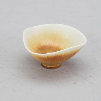 MINIATYRSKÅL, stengods. Berndt Friberg, Gustavsberg studio 1968.