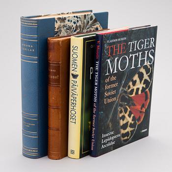 Four books about butterflies in Sweden, Finland and former Soviet Union. 1900-2003.