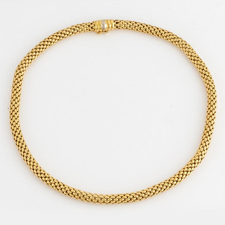 FOPE, 18K gold necklace, Italian.