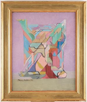 Jacques Villon, "La lutte, le chaos".