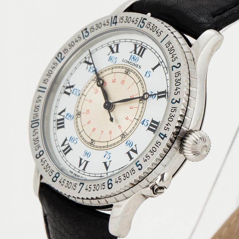 LONGINES, Hour Angle Watch, Charles Lindbergh, wristwatch, 37,5 mm.