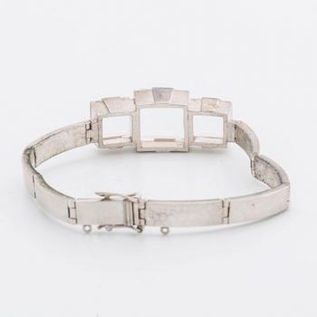 STIGBERT ARMBAND silver m bergkristall.