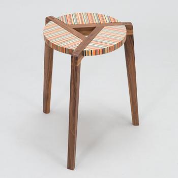 ALEKSI PUUSTINEN, Stool, signed and numbered.