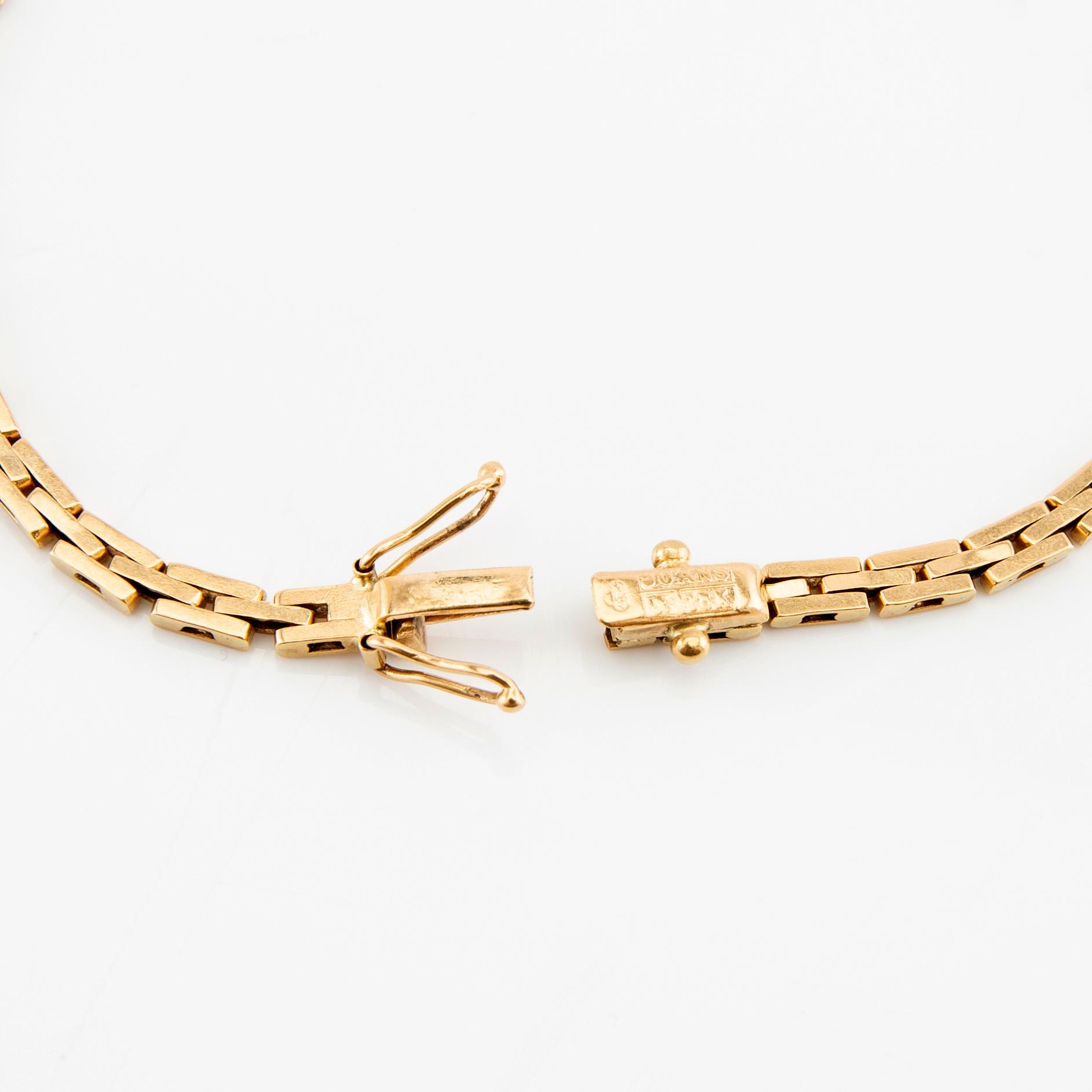 Armband Korridor-länk 18K guld.